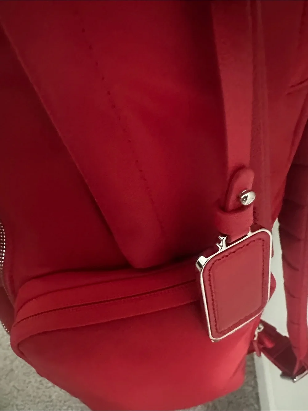 TUMI Red Voyager Backpack - Sleek Everyday Carry